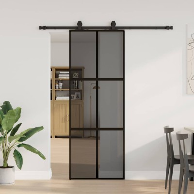 Sliding door with hardware...