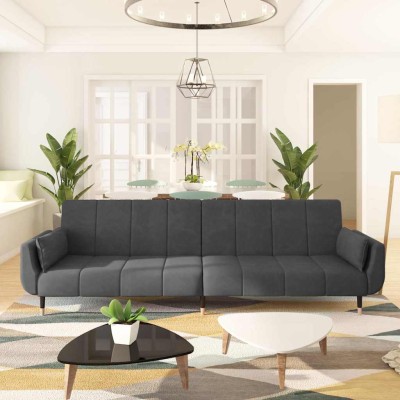 Double sofa-bed with two...