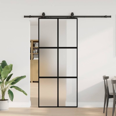 Sliding door with hardware...