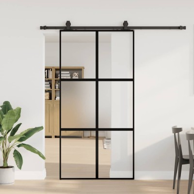 Sliding door with hardware...