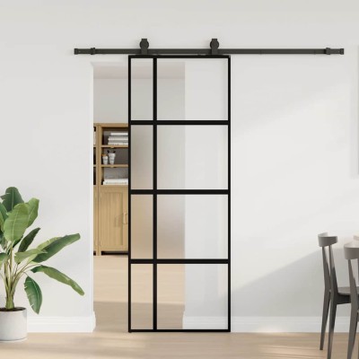 Sliding door with hardware...