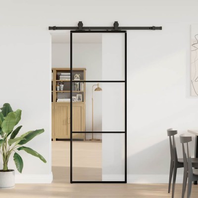 Sliding door with hardware...