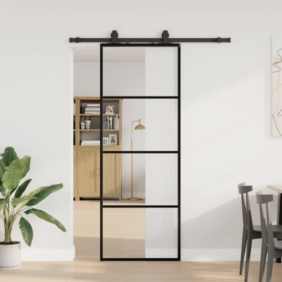 Sliding door with hardware...