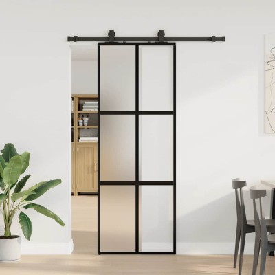 Sliding door with hardware...