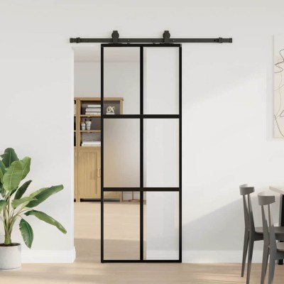 Sliding door with hardware...