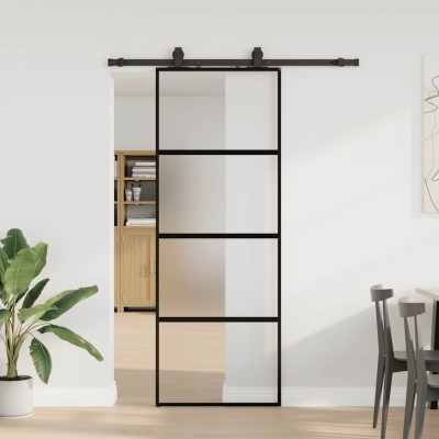 Sliding door with hardware...