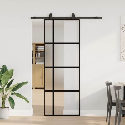 Sliding door with hardware...