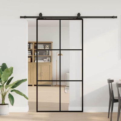 Sliding door with hardware...