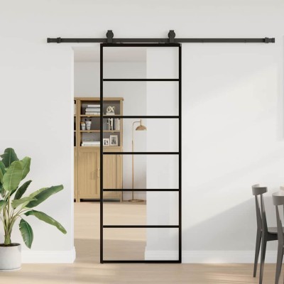 Sliding door with hardware...