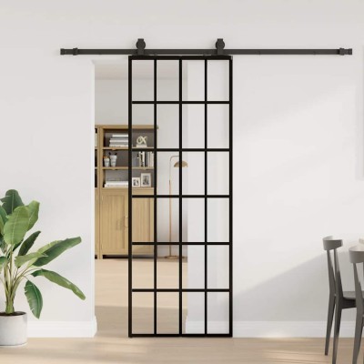 Sliding door with hardware...
