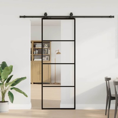 Sliding door with hardware...