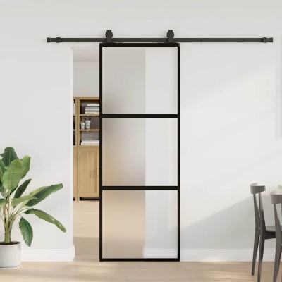 Sliding door with hardware...