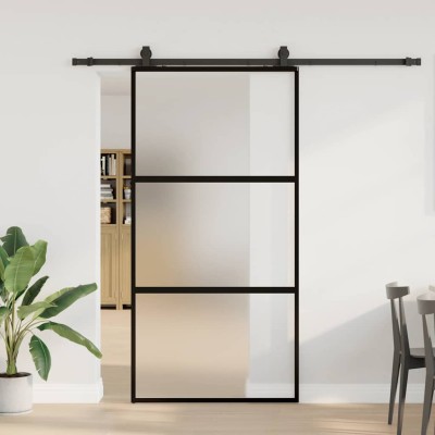 Sliding door with hardware...