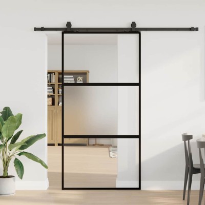 Sliding door with hardware...