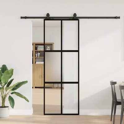 Sliding door with hardware...