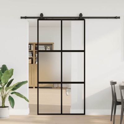 Sliding door with hardware...