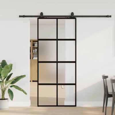 Sliding door with hardware...