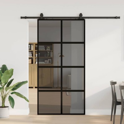 Sliding door with hardware...