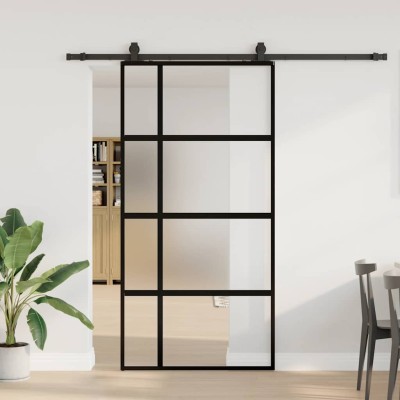 Sliding door with hardware...