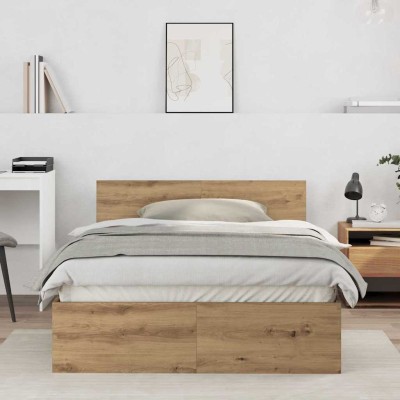 Bed frame with headboard...