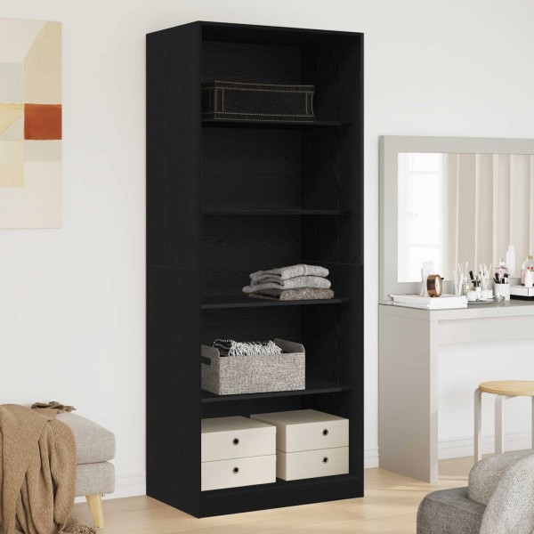 Wardrobe Black oak 80 x 50 x 200 cm Treated wood