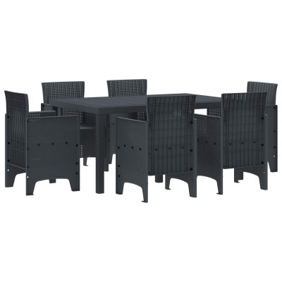 Garden dining set 7 pcs...