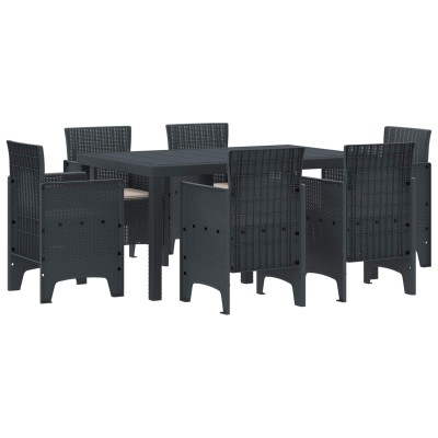 Garden dining set 7 pcs...