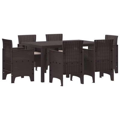 Garden dining set 7 pcs...