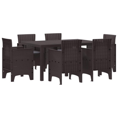Garden dining set 7 pcs...