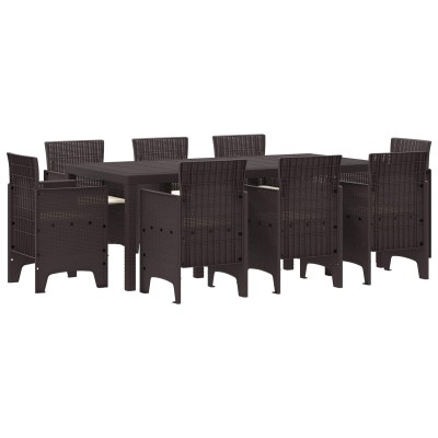 Garden dining set 9 pcs...