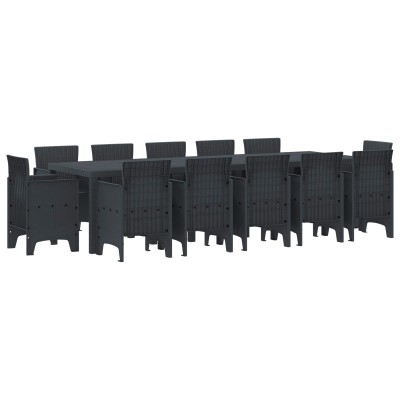 Garden dining set 13 pcs...