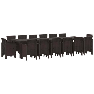 Garden dining set 15 pcs...