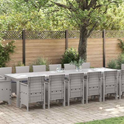 Garden dining set 15 pcs...