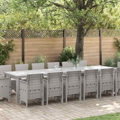 Garden dining set 15 pcs...