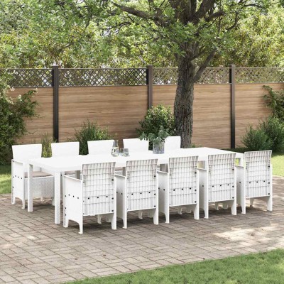 Garden dining set with...