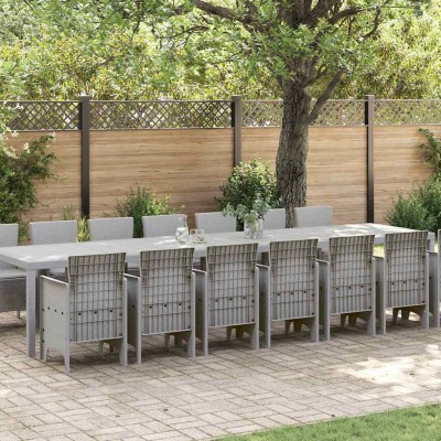 Garden dining set with...
