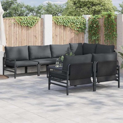 Garden sofa set with pillow...