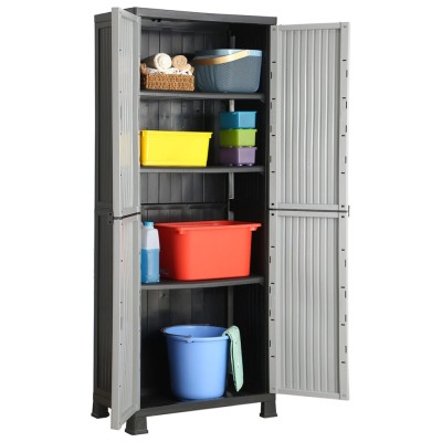 Plastic cabinet, 68x39x171.5cm