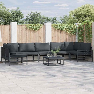 Garden sofa set with pillow...