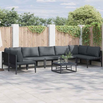 Garden sofa set with pillow...