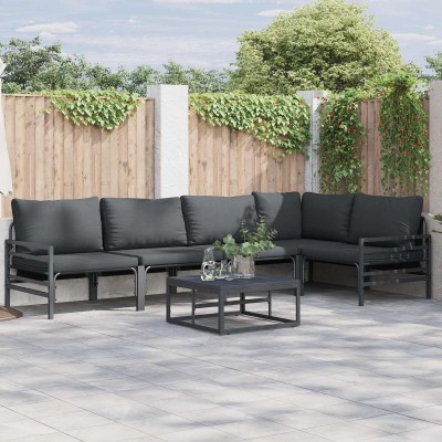 Garden sofa set with pillow...