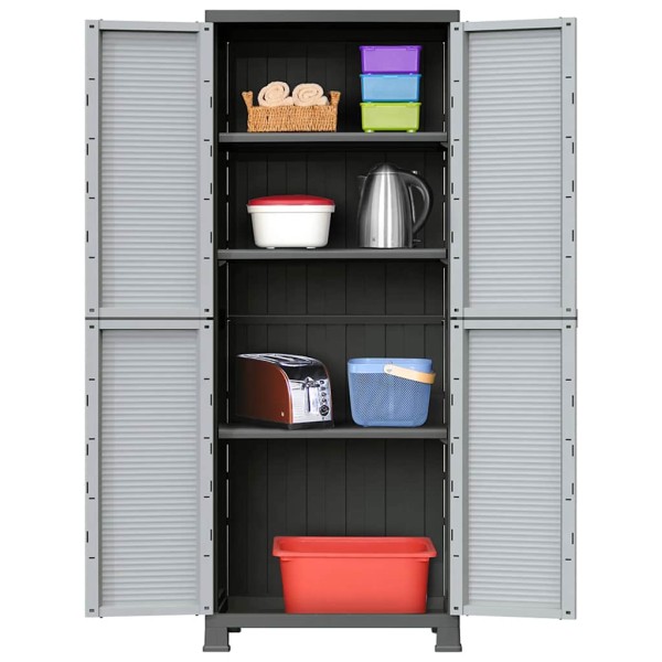 Plastic cabinet, 68x39x171.5cm