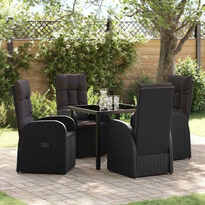 Garden dining set with...