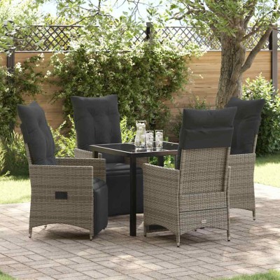 Garden dining set with...
