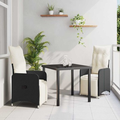 Garden dining set with...