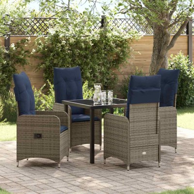 Garden dining set with...