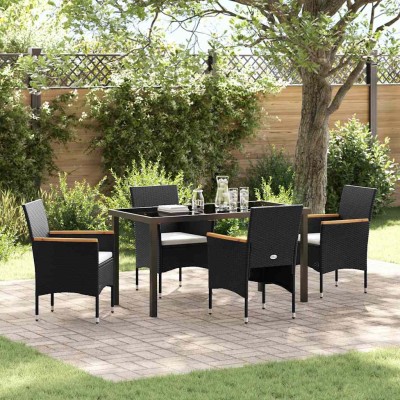Garden dining set with...