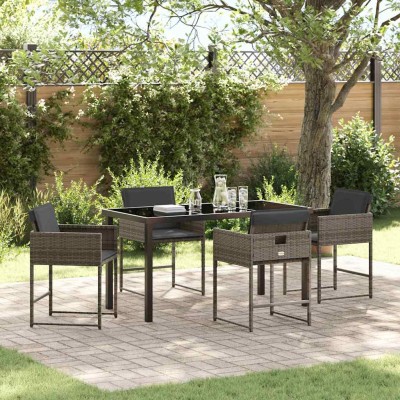 Garden dining set with...