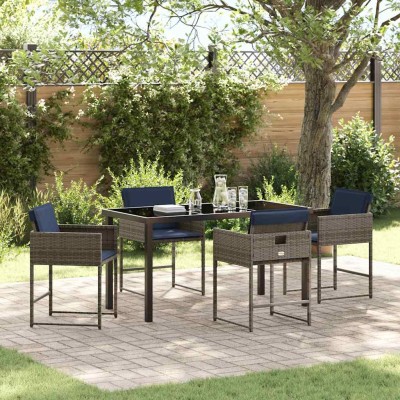 Garden dining set with...