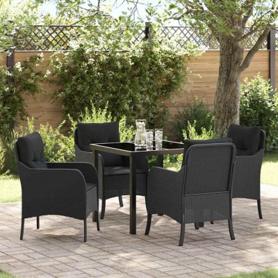Garden dining set with...